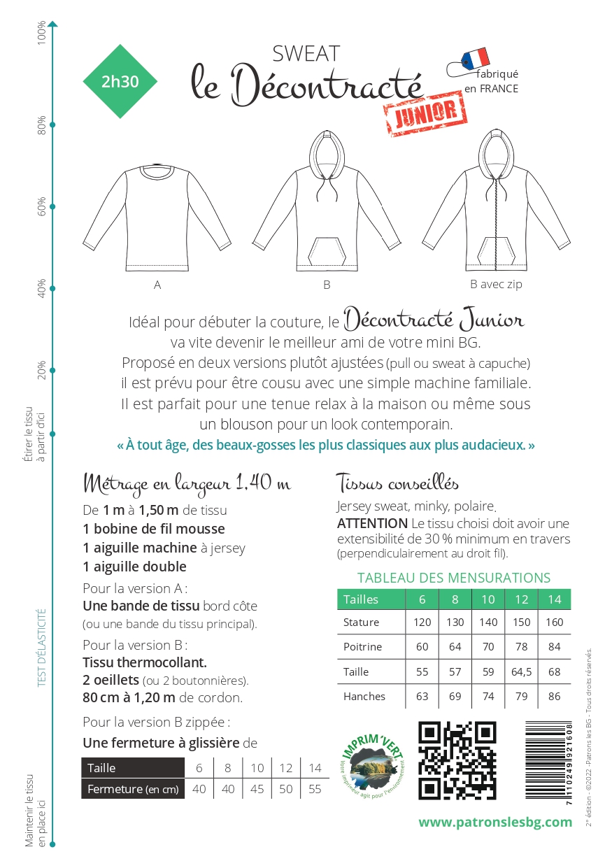 Le DÉCONTRACTÉ Junior
