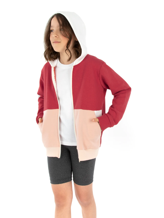 Patron Jalie 4239 DANAELLE- Sweat à capuche zippé