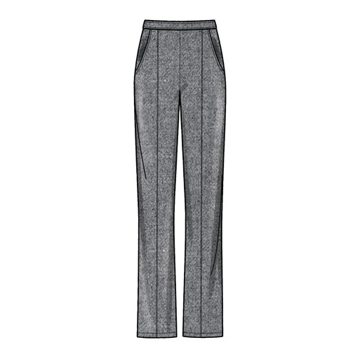 Patron Simplicity 9376 - Pantalon à enfiler pour femme 34 au 52 FR