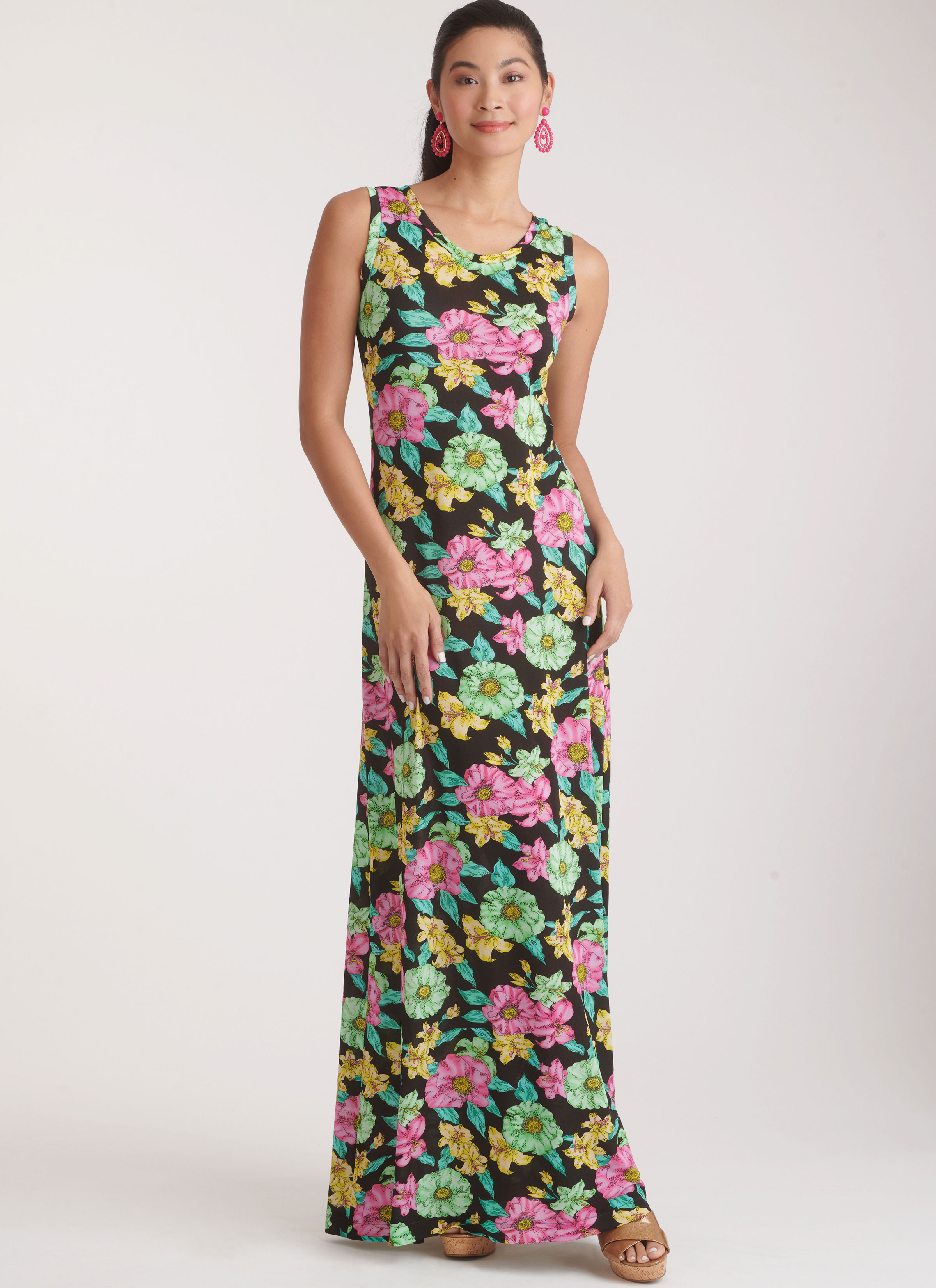 Patron New Look 6775 - Robe en Tricot en Deux Longueurs pour Jeunes Femmes