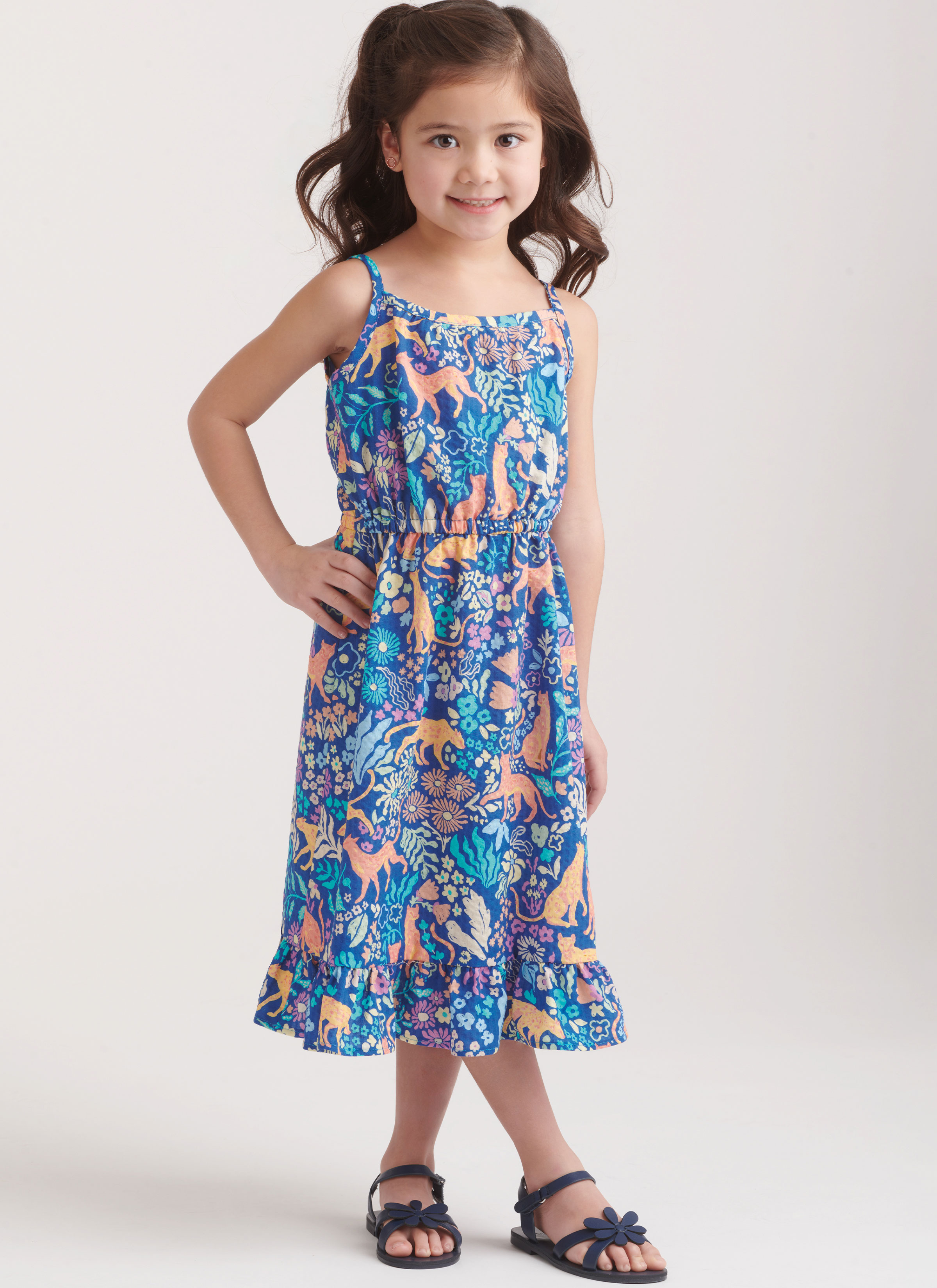 Patron New Look 6783  - Combinaison et Robe D’Été pour Enfants