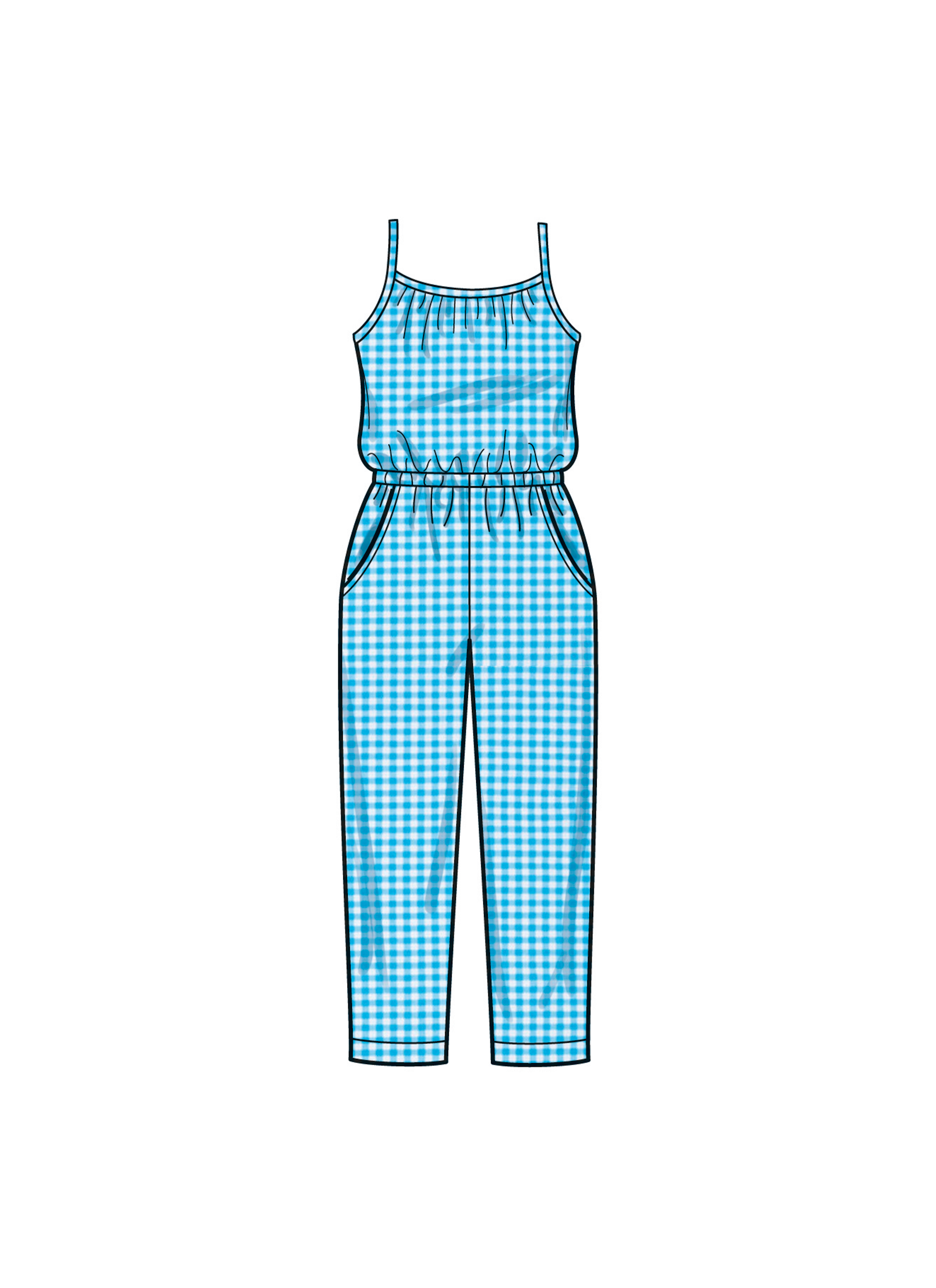 Patron New Look 6783  - Combinaison et Robe D’Été pour Enfants
