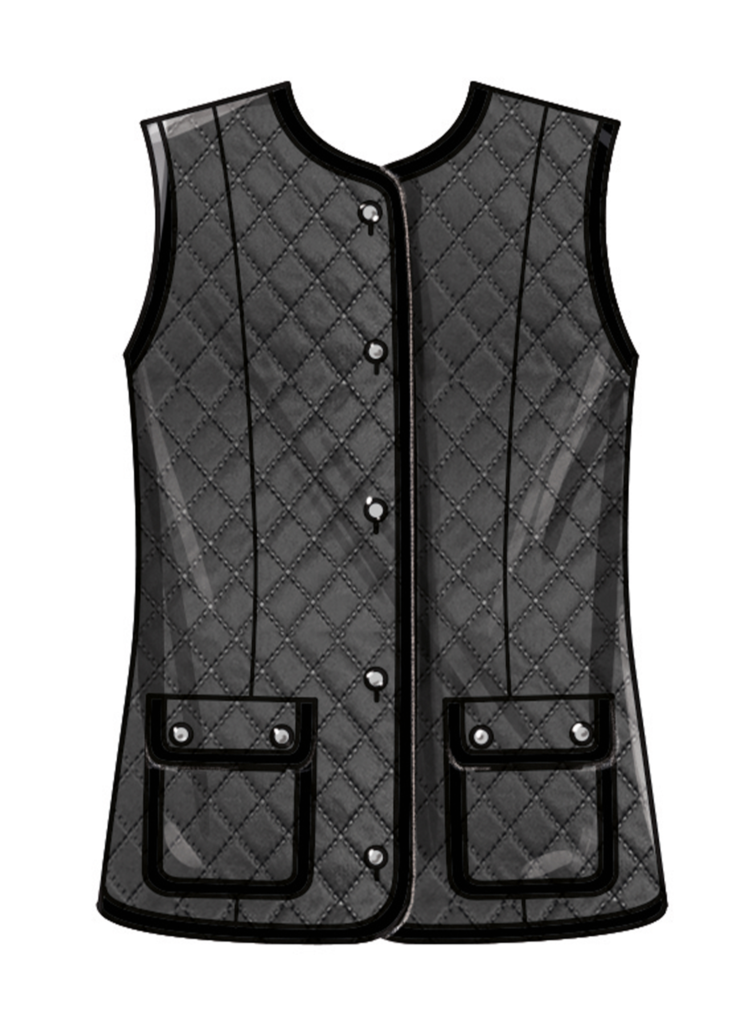 Patron New Look 6812 -  Veste et gilet
