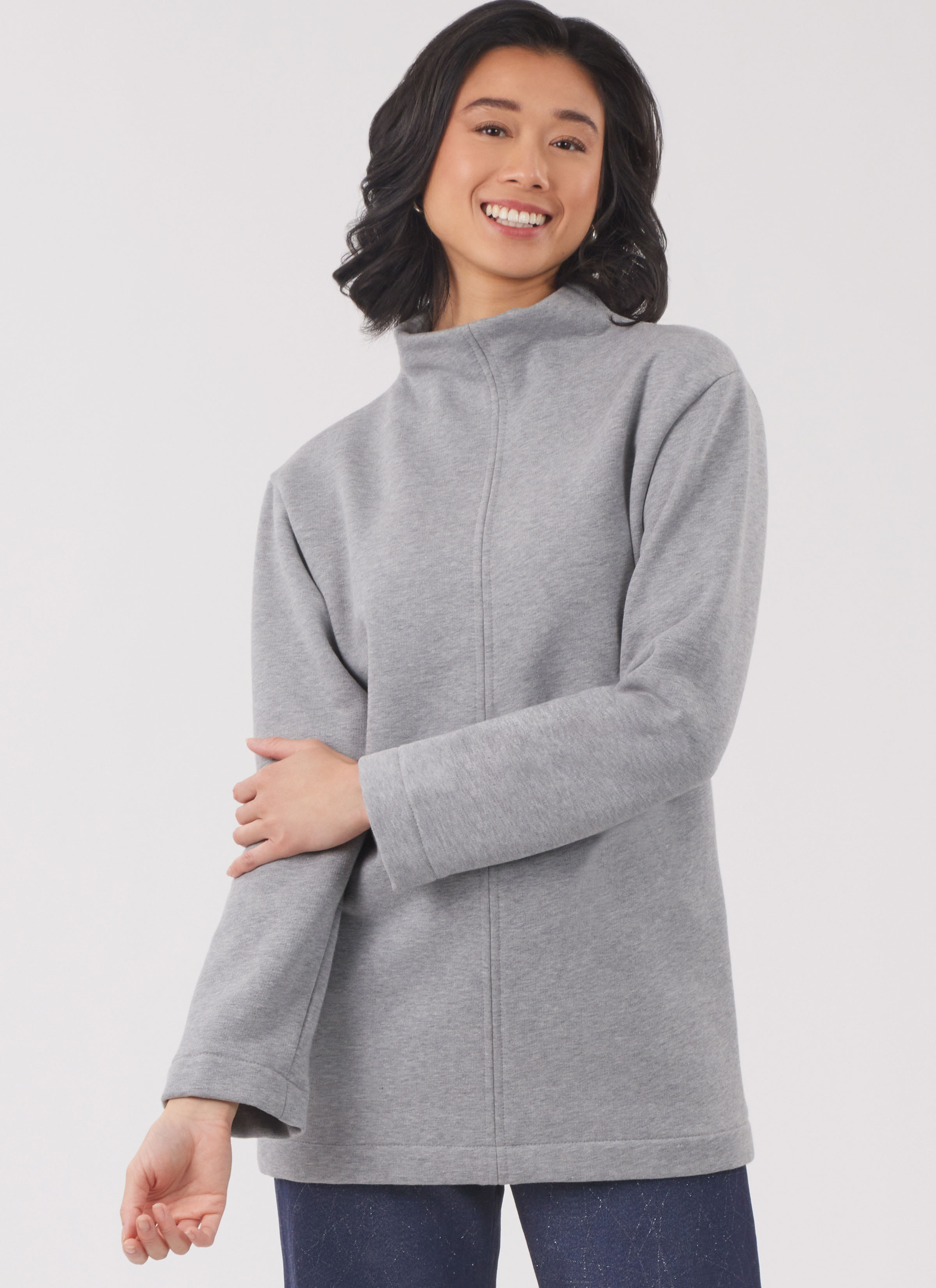 Patron New Look 6814 -  Hauts en maille et pantalon