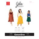 Patron Jalie 4017 GENEVIÈVE - Jupe ample à taille élastique - Femme,fille ,grandes tailles