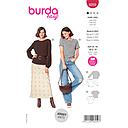 Patron Burda 6059 - Tee-Shirt / blouse Femme du 36 au 46
