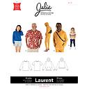 Patron Jalie 4131 LAURENT- T- shirt pull à col rond et capuche- Homme, Enfants Mixte