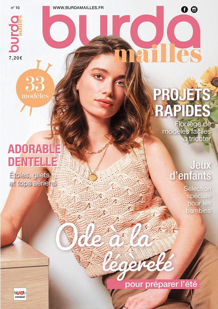 BURDA MAILLES  - N°10 - bimestrielle