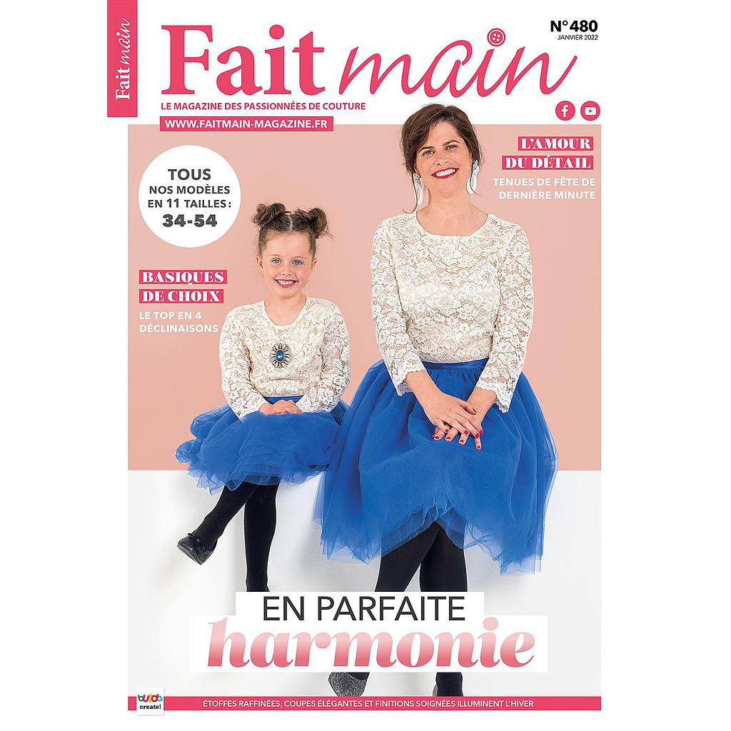 FAIT MAIN JANVIER 2022 - N°480 - mensuelle