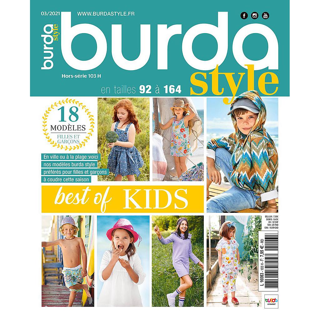 BURDA STYLE HS BEST OF KIDS - N°8-103H