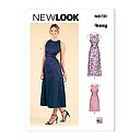 Patron New Look 6731 -  Robe a 2 longueurs du 34 au 46 (FR)
