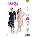 Patron Burda 5933 - Robes portefeuille du 34 au 44 (FR)