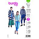 Patron Burda 5855-Veste & manteau