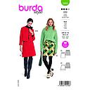 Patron Burda 5868-Jupe