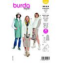 Patron Burda 5869-Gilet & veste