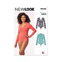 Patron New Look 6752 -  Body à manches longues (XS-S-M-L-XL)