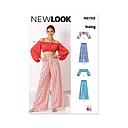 Patron New Look 6758 -  Haut court (XS-S-M-L-XL)