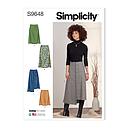 Patron Simplicity 9648 - Jupe du 36 au 52 (FR)