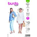 Patron Burda 5822 - Blouse rétro-chic du 36 au 48 FR