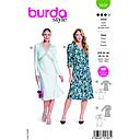 Patron Burda 5838 - Robe de rêve du 36 au 46 FR