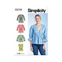 Patron Simplicity 9748 - Haut du 34 au 52 FR