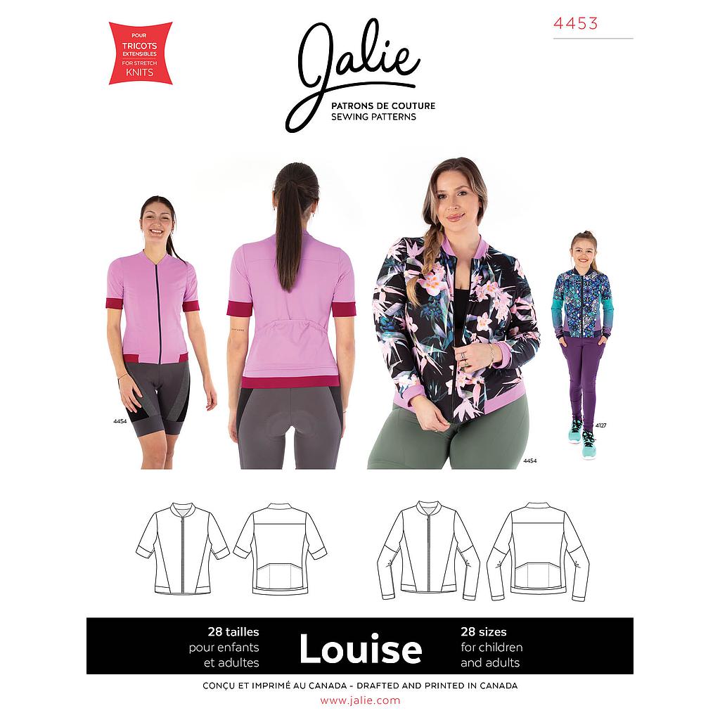 Patron Jalie 4453 - Maillot multi-sport - LOUISE