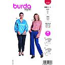 Patron Burda 5780 - Chemisier élégant