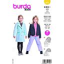 Patron Burda 9215 - Manteau pour enfants