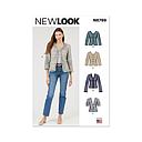 Patron New Look 6789 -  Vestes pour Jeunes Femmes