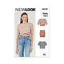 Patron New Look 6791 -  Hauts en Tricot pour Jeunes Femmes