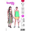 Patron Burda 5721 - Robe & Top