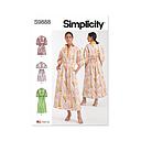 Patron Simplicity 9888 - Robe