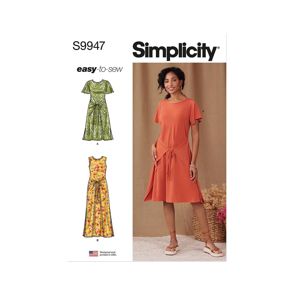 Patron Simplicity 9947 - Robe en maille