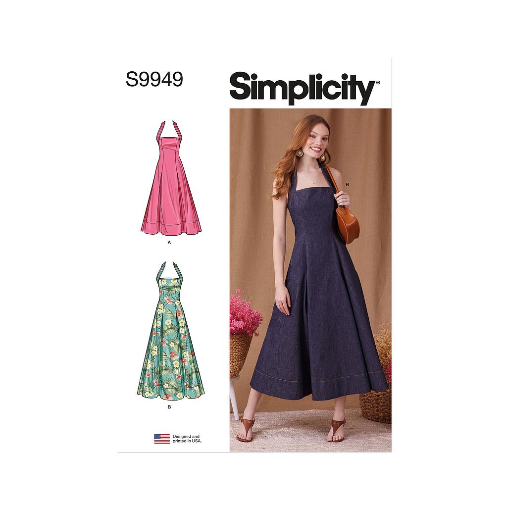 Patron Simplicity 9949 - Robe en deux longueurs