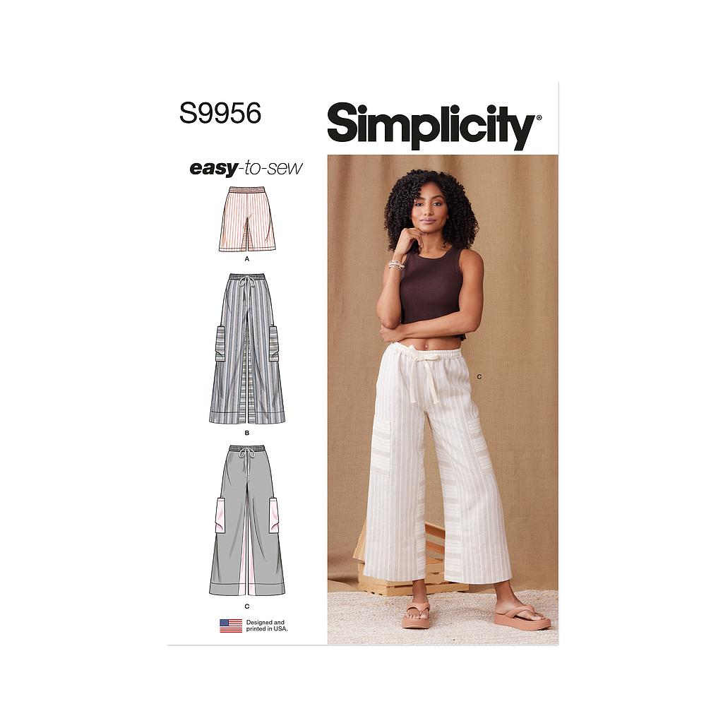 Patron Simplicity 9956 - Shorts et pantalon