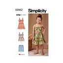 Patron Simplicity 9962 - Robe, haut et short