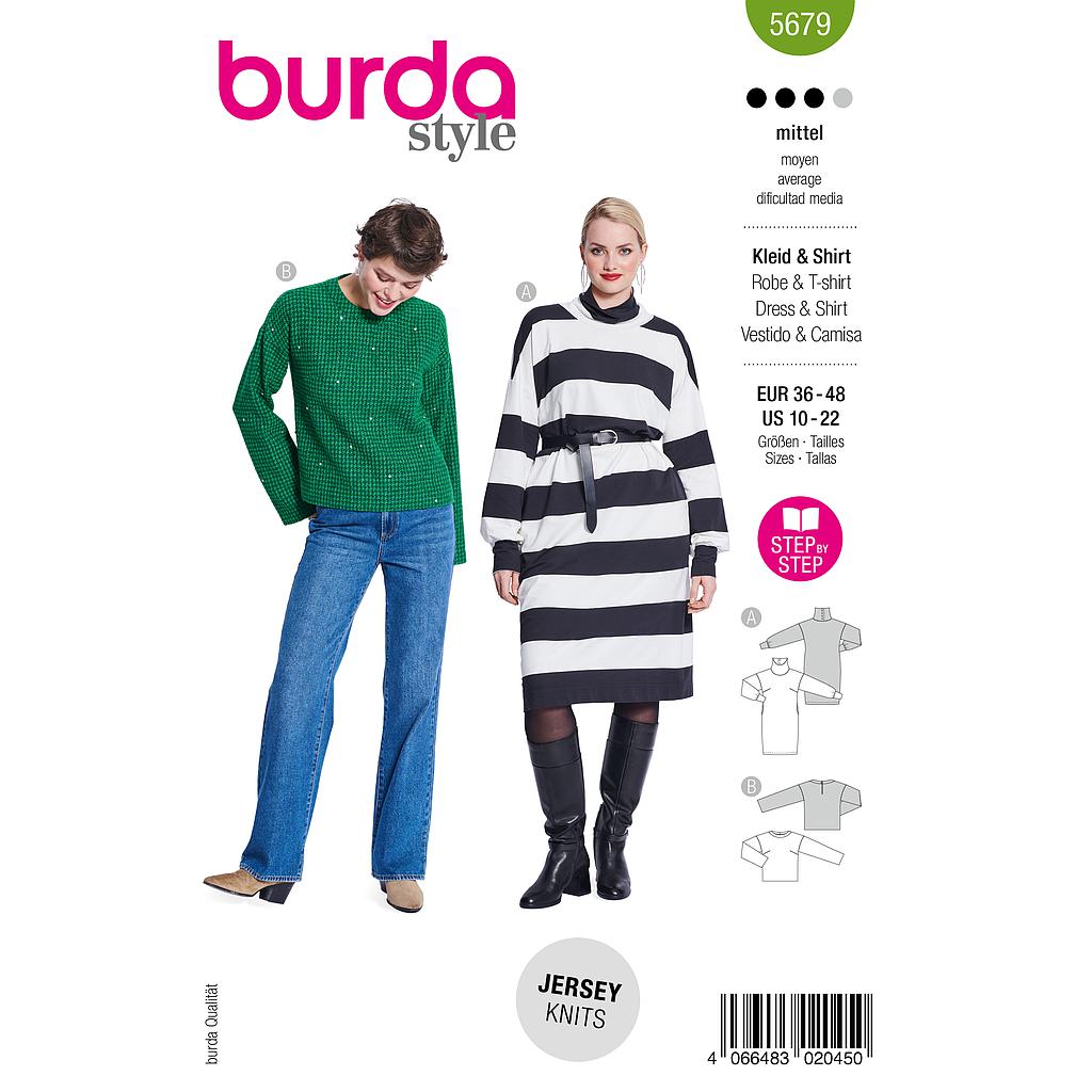 Patron Burda 5679 - Pull