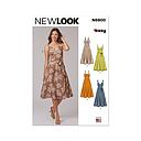 Patron New Look 6800 -   Robe femme