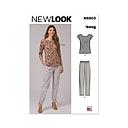 Patron New Look 6803 -  Hauts et pantalons en maille