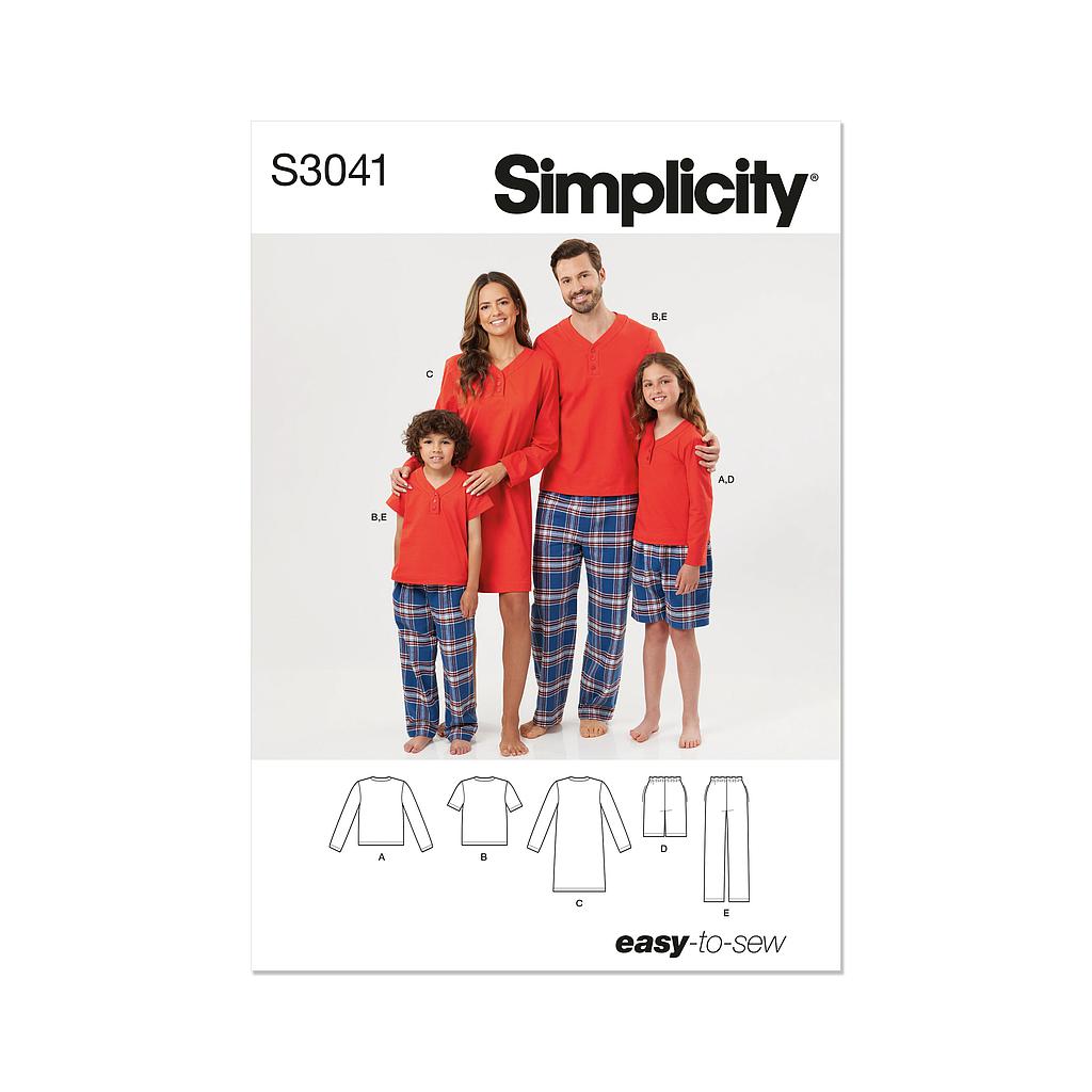 Short, Pantalon et Hautet Tunique en Tricot pour Enfants, Adolescents et Adultes