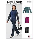 Patron New Look 6812 -  Veste et gilet