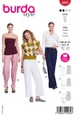 Patron Burda 5663 - Pantalon