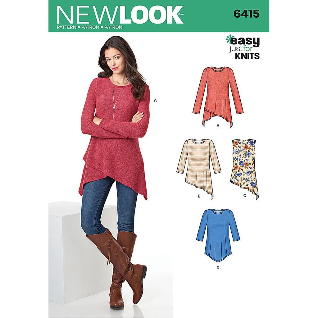 Patron New Look 6415 Tunique