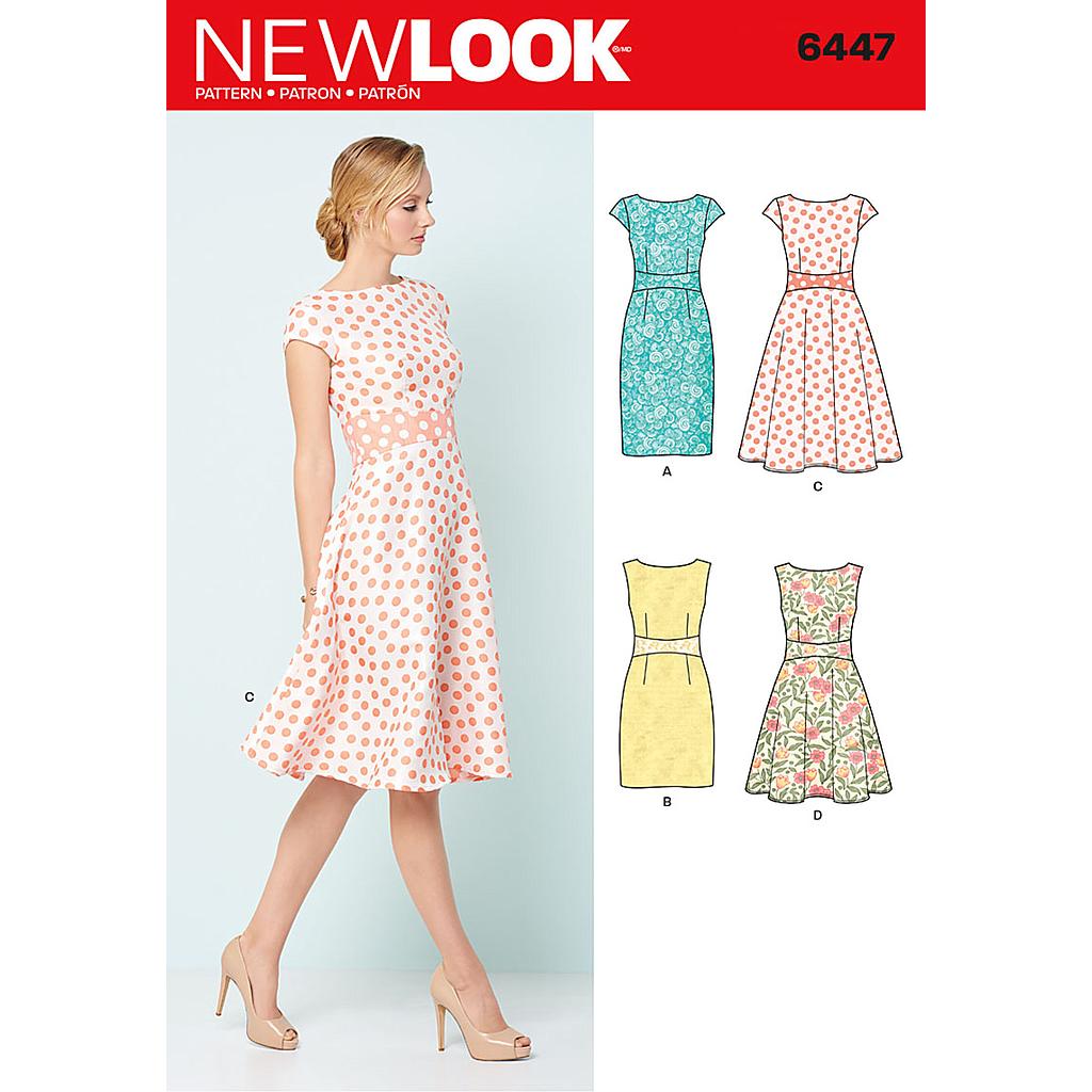 Patron New Look 6447 Robe