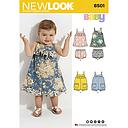 Patron New Look 6501 Robe bébé