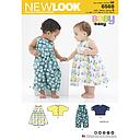 Patron New Look 6568 Ensemble bébé