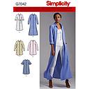 Patron Simplicity 8546 Chemisier et robe