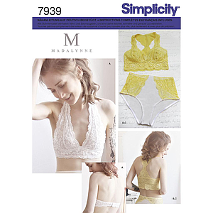 Patron Simplicity 8228 Sous vêtement femme