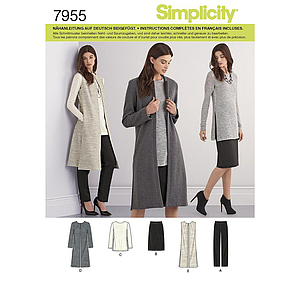 Patron Simplicity 8265 Ensemble femme #