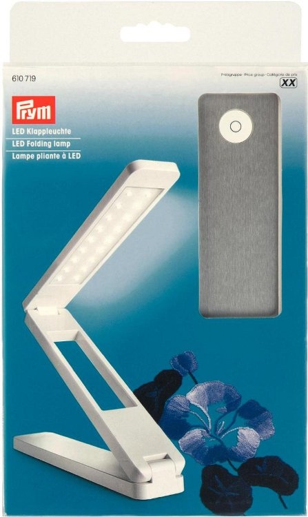 Prym - Lampe pliante à LED - blanc
